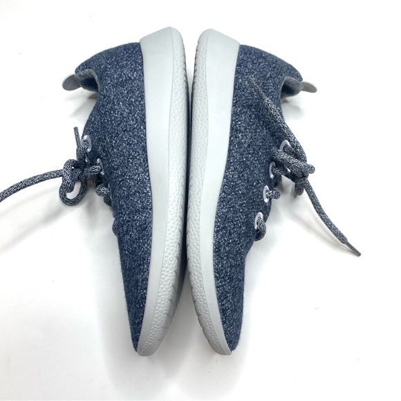 Allbirds Wool Runners in Natural Grey Light Grey Sole Lace Up Sneakers Shoes 7 - Picture 7 of 13